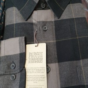 Bar-Harbour-Grey-Check-Shirt