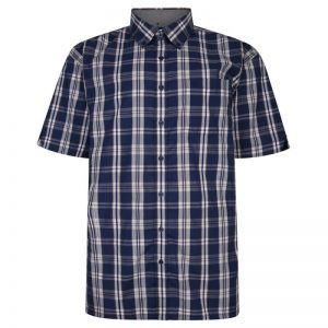 espionage-dark-blue-check-shirt