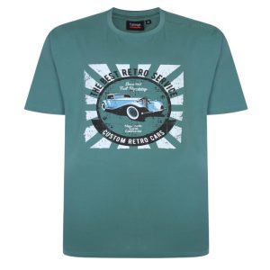 Espionage Retro Spruce Tee Shirt