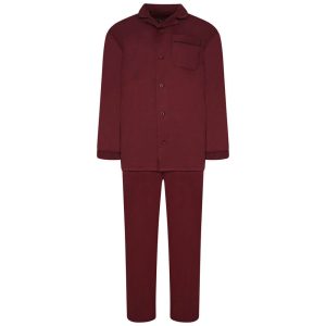 Forge Wine Cotton Pyjamas