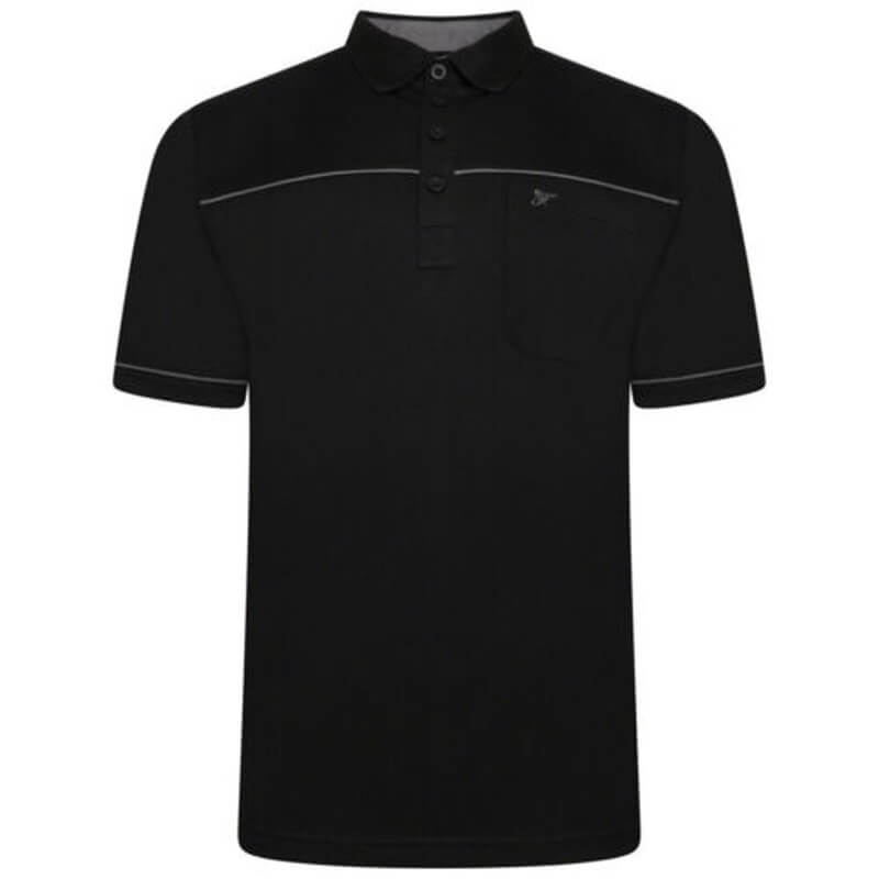 Forge Black Golf Shirt