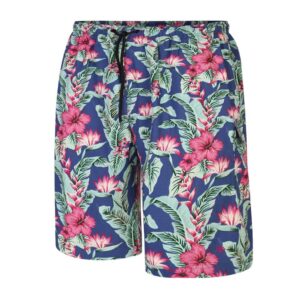 Hibiscus Print Short With cargo Pocket