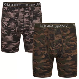 Camo Print Boxer Shorts