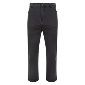 Mens Kam Charcoal Stretch Jeans