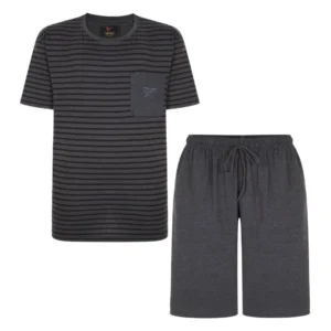Forge Shorty Charcoal Pyjama Set