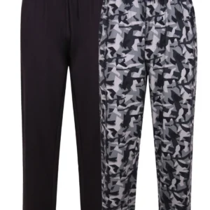 Kam Twin Pack Lounge-Pyjama Trousers