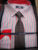 RAELBROOK BOXED SHIRT AND TIE RED/NAVY STRIPE 18″18.5″19″19.5″20″21″