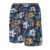 Espionage SW091 Navy Floral Print Swim shorts FOR BIG MEN 2XL3XL4XL5XL6XL7XL8XL