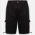 Forge Black Cargo Shorts