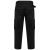 Forge Black Heavy duty Cotton Work Trousers