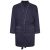 Forge Navy Patterned  Cotton Dressing Gown