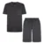 Forge Shorty Charcoal Pyjama Set