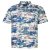 Espionage Short Sleeve  Hawaiian Island Cotton Shirt